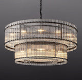 Santo Mao 2-Tier Luxury Round Chandelier 60"