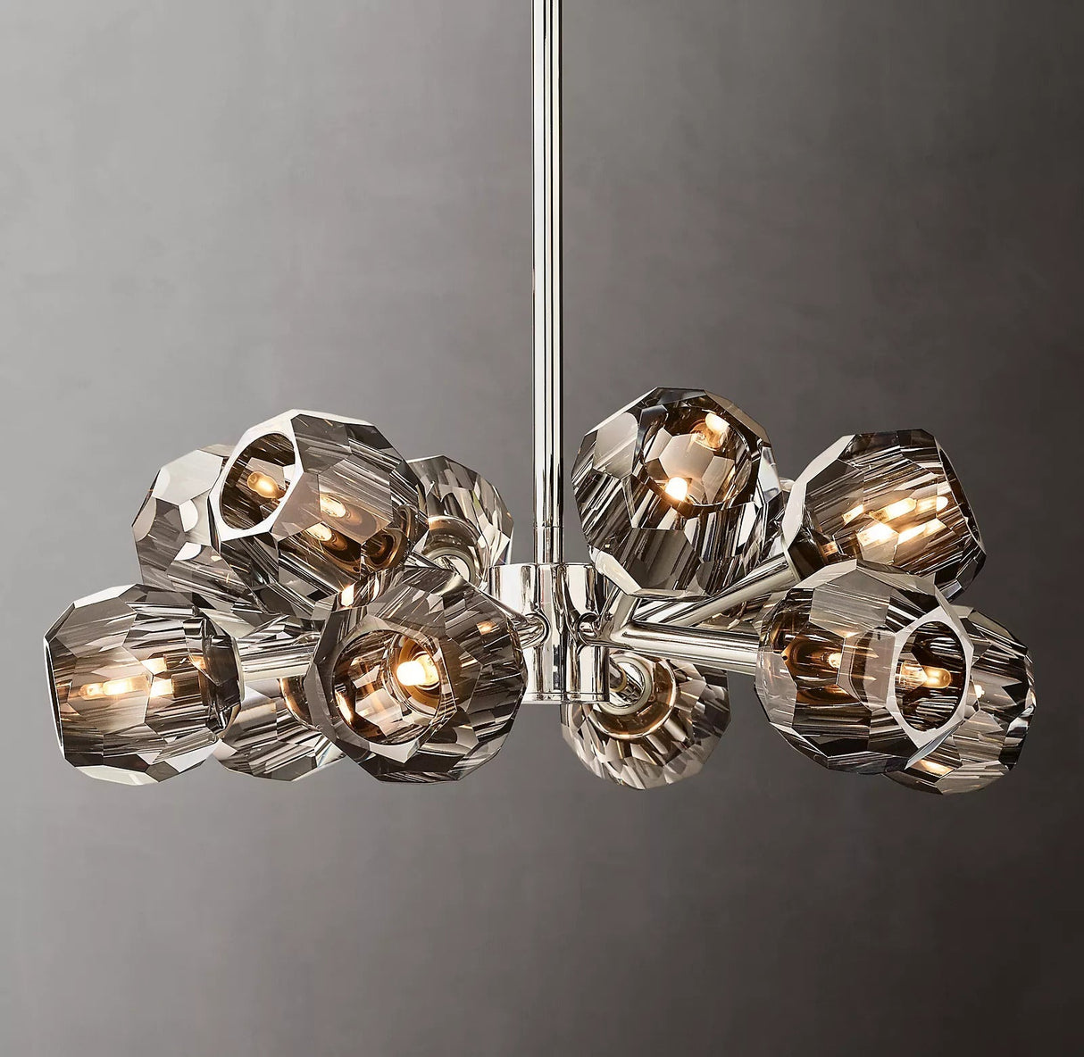 BOULA DE Crystal Ball Round Chandelier 24"