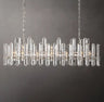 BONNINGTOD Crystal  Rectangle Chandelier 54"