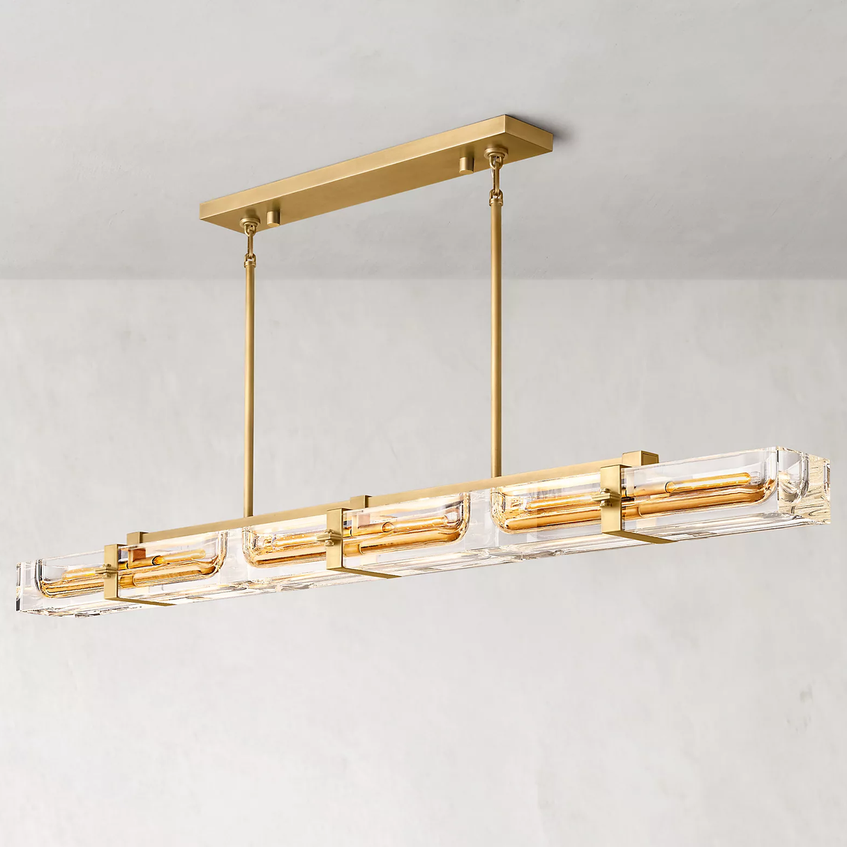 SAVILJ Linear Chandelier 72" 6-Lights