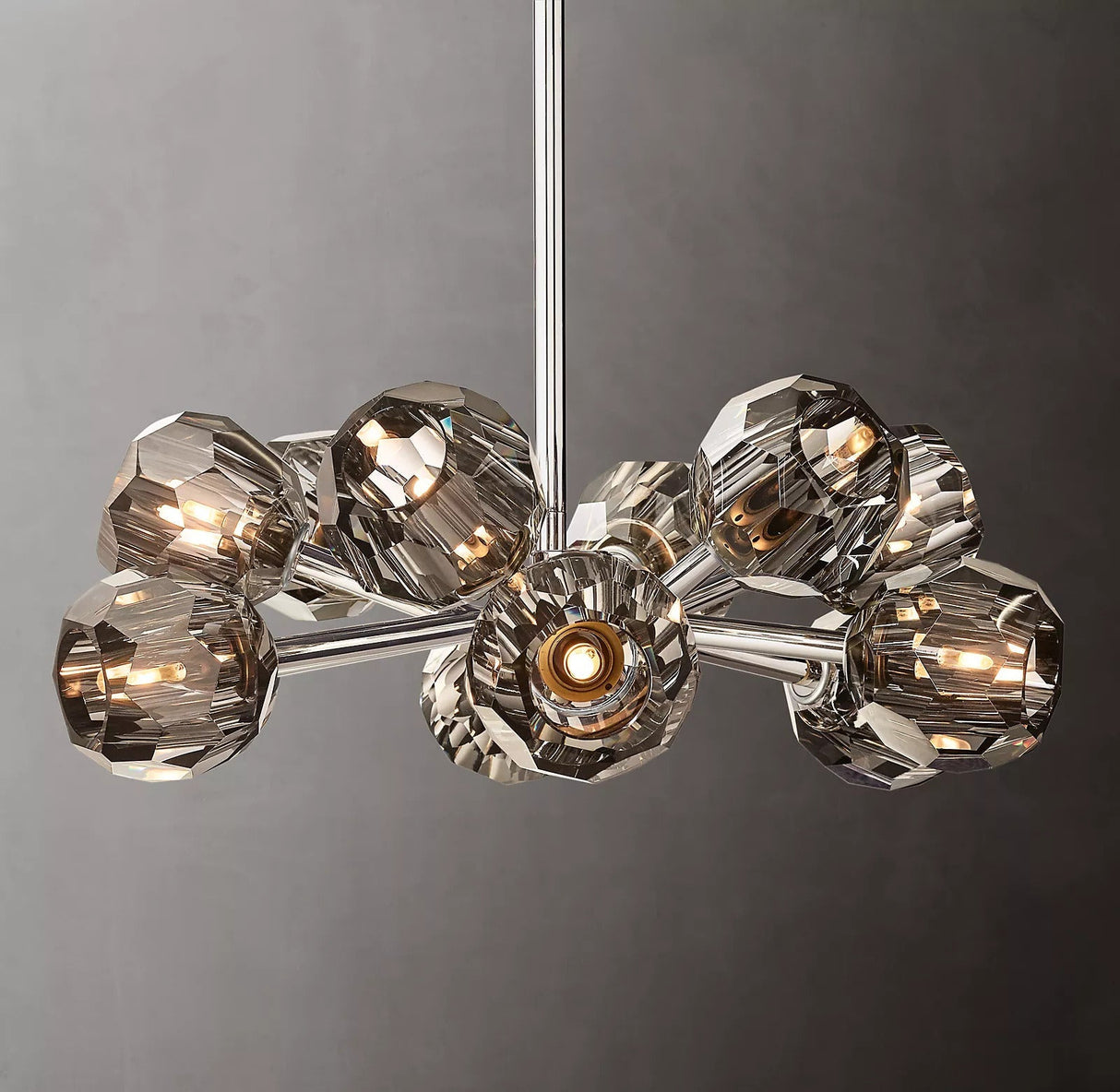 BOULA DE Crystal Ball Round Chandelier 24"