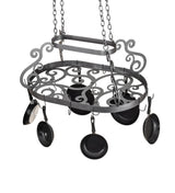 Meyda 38" Long Neo Pot Rack 233634