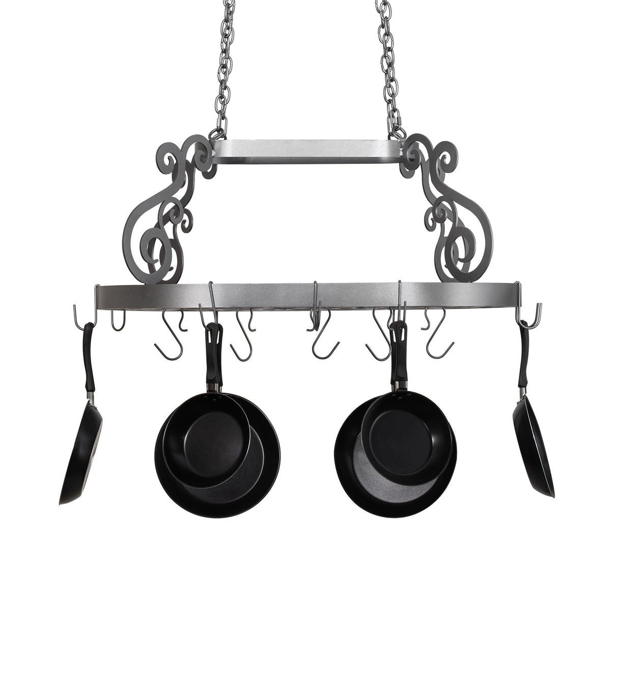 Meyda 38" Long Neo Pot Rack 233634