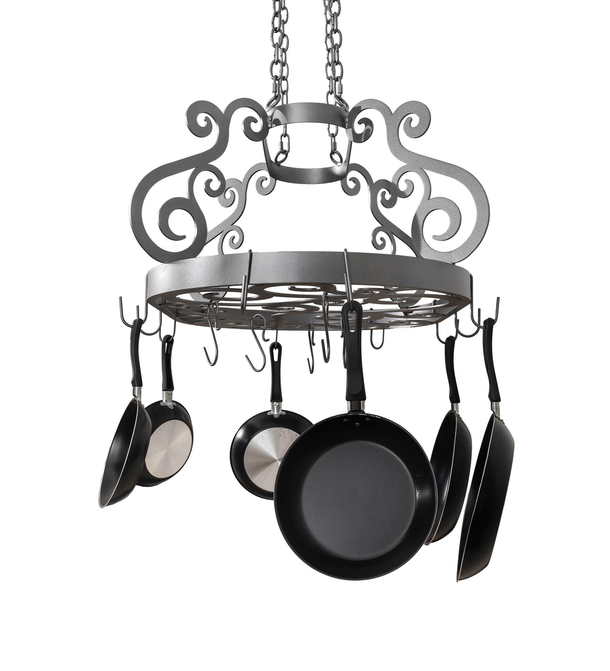 Meyda 38" Long Neo Pot Rack 233634