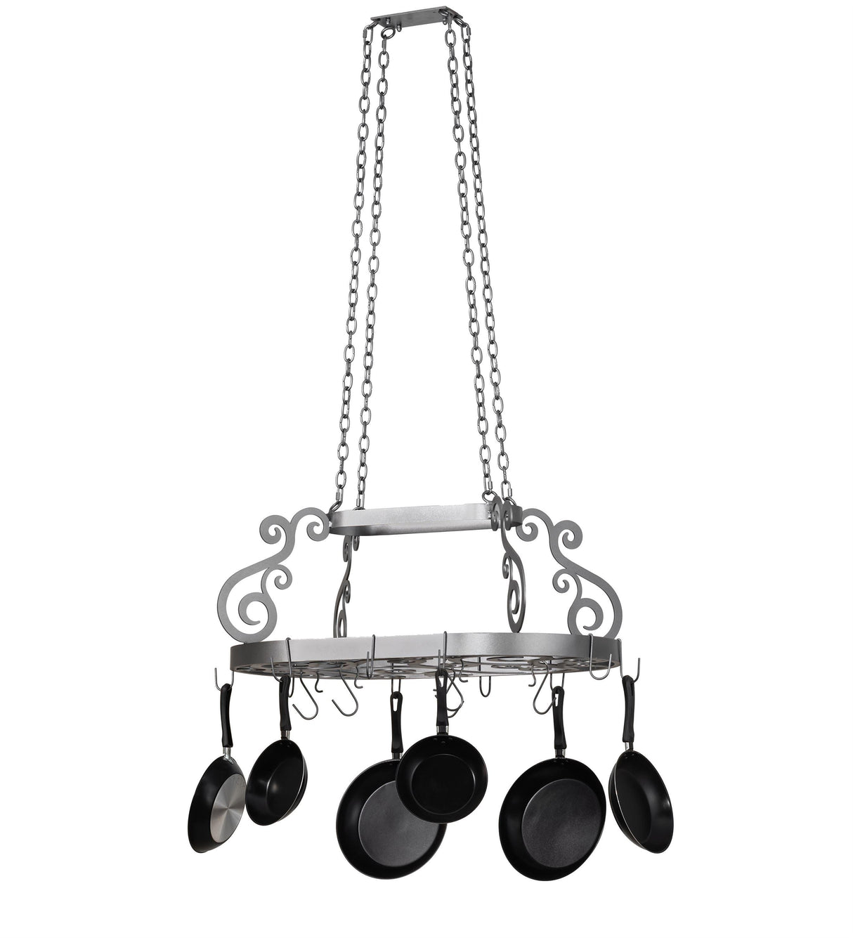 Meyda 38" Long Neo Pot Rack 233634