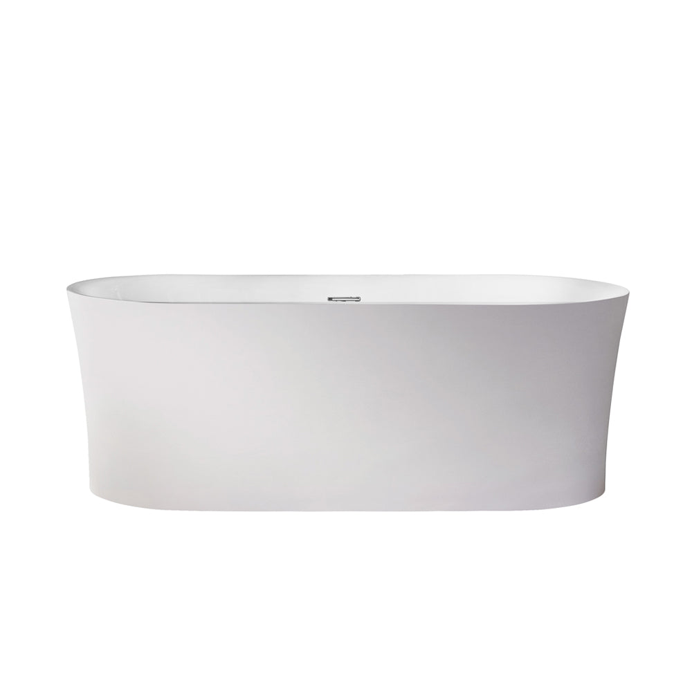 Aubrey 67" x 31.5" Air Jet Freestanding Bathtub