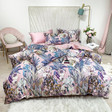 Mila Botanical Egyptian Cotton Duvet Cover Set Duvet Cover Set - Venetto Design Queen / Flat Sheet / 4 Pieces Venettodesign.com