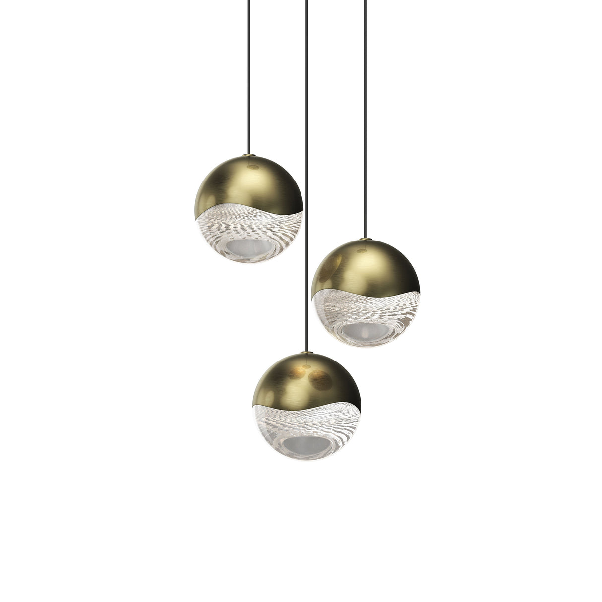 Grapes Three Light Multi Pendant Light