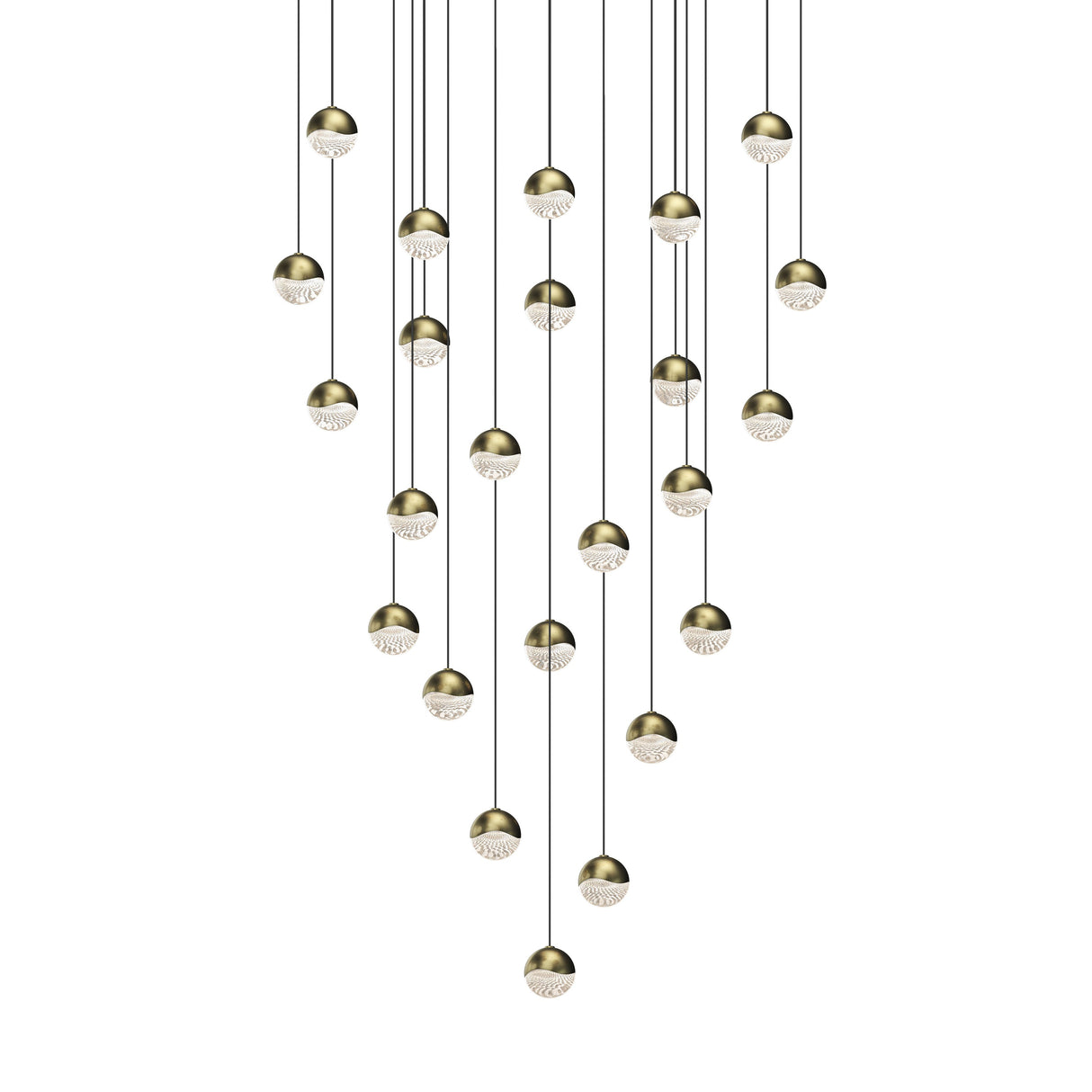 Grapes Twenty Four Light Multi Pendant Light