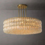 Vivaci  Crystal Round Chandelier 62''