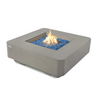 Elementi Plus - Lucerne Square Concrete Fire Pit Table - OFG419LG