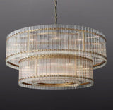 Santo Mao 2-Tier Luxury Round Chandelier 60"