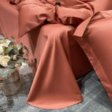 Neo Terracotta Cotton Duvet Cover Set