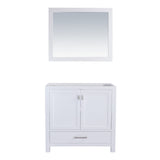 Laviva Wilson 36" White Bathroom Vanity Cabinet 313ANG-36W