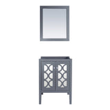 Laviva Mediterraneo 24" Grey Bathroom Vanity Cabinet 313MKSH-24G