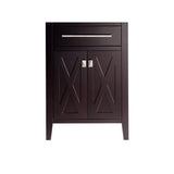 Laviva Wimbledon 24" Brown Bathroom Vanity Cabinet 313YG319-24B