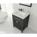 Laviva Wimbledon 24" Espresso Bathroom Vanity Cabinet 313YG319-24E