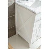 Laviva Wimbledon 24" White Bathroom Vanity Cabinet 313YG319-24W