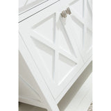 Laviva Wimbledon 36" White Bathroom Vanity Cabinet 313YG319-36W