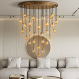 Point Design Fantasy Pearl Ball Round Chandelier 60",49 Lights