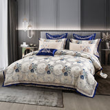 Gazaneya Oriental Jacquard Luxury Duvet Cover Set