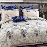 Gazaneya Oriental Jacquard Luxury Duvet Cover Set