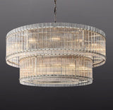 Santo Mao 2-Tier Luxury Round Chandelier 60"