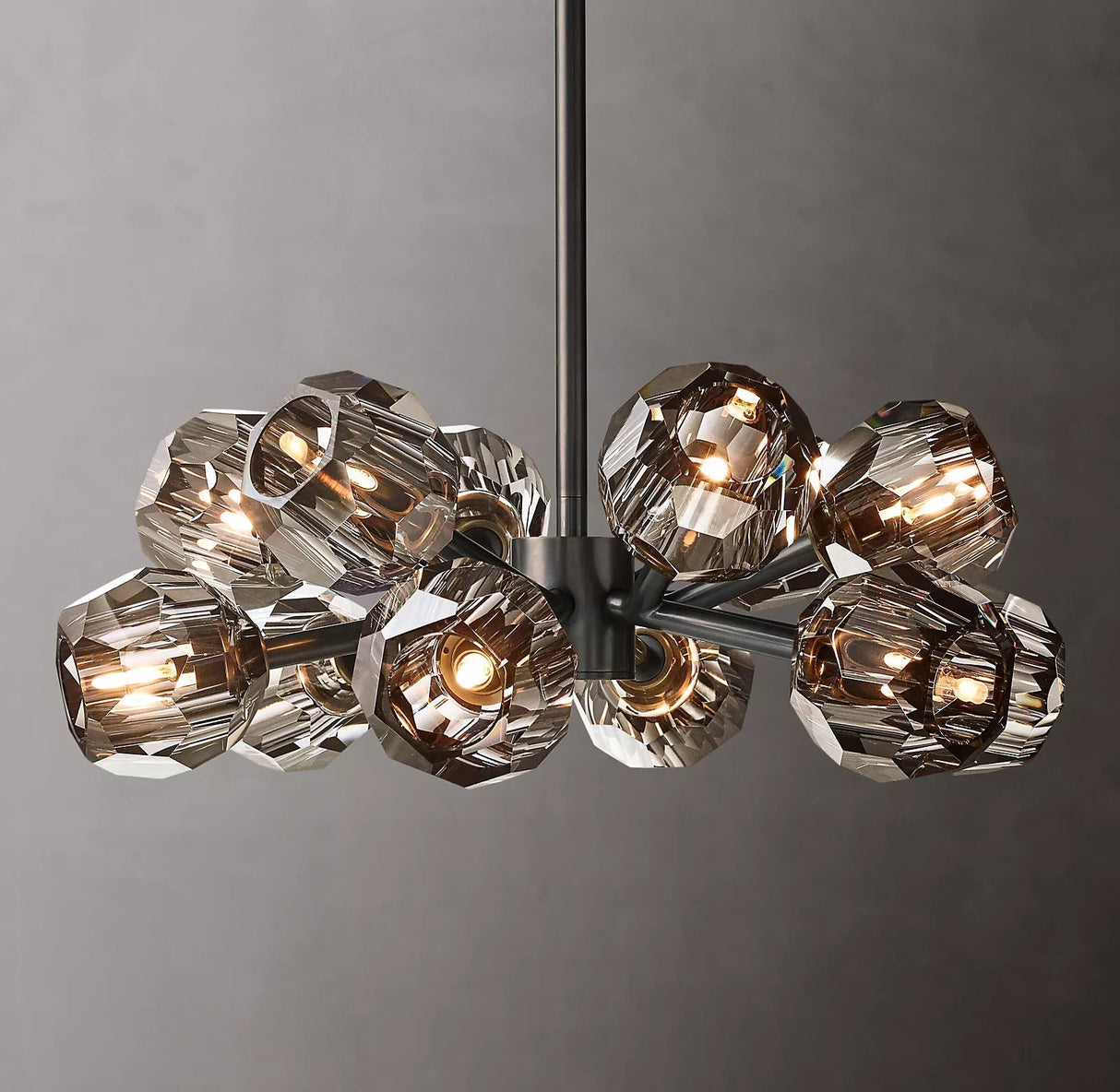 BOULA DE Crystal Ball Round Chandelier 24"