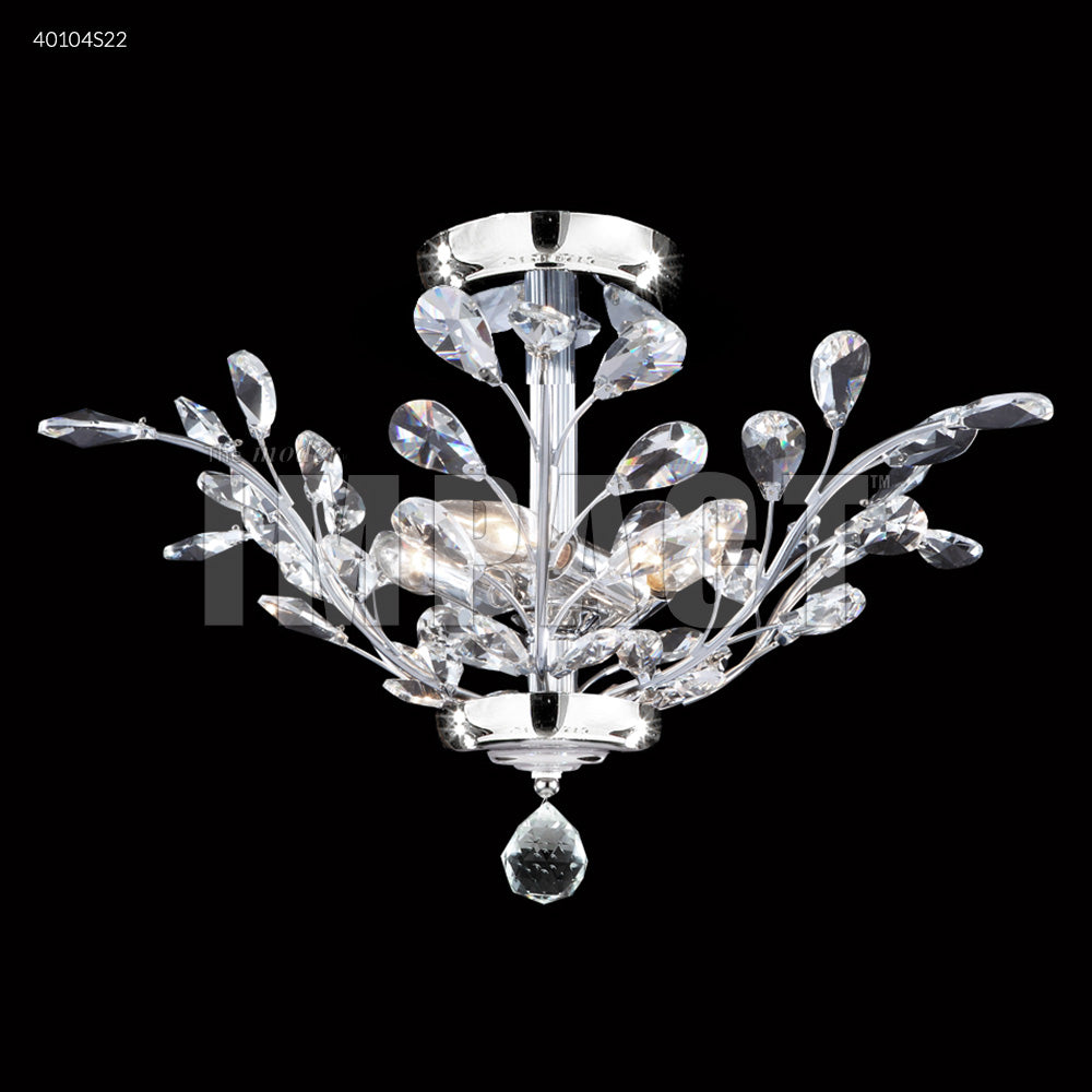 Flush Mount Crystal Chandelier James R. Moder "Regalia" Flush Mount Chandelier James R. Moder