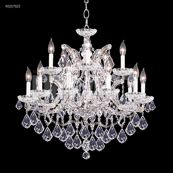 James Moder 40257 Maria Theresa 15 Arm Crystal Chandelier