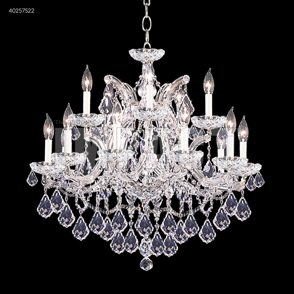 James Moder 40257 Maria Theresa 15 Arm Crystal Chandelier