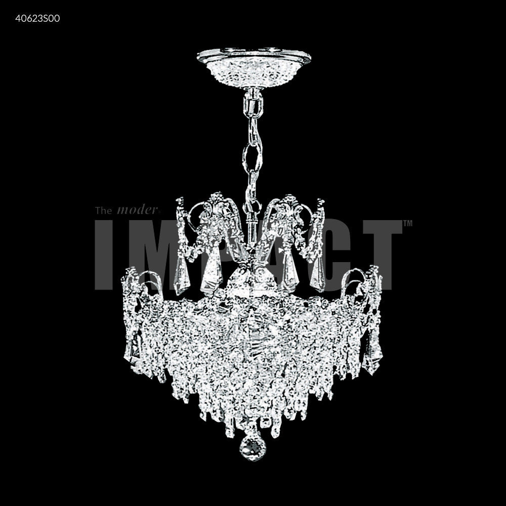 James R Moder Mini Pendant Crystal Chandelier