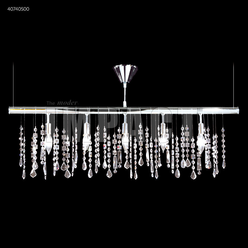 James R Moder Contemporary 40740 Linear Chandelier