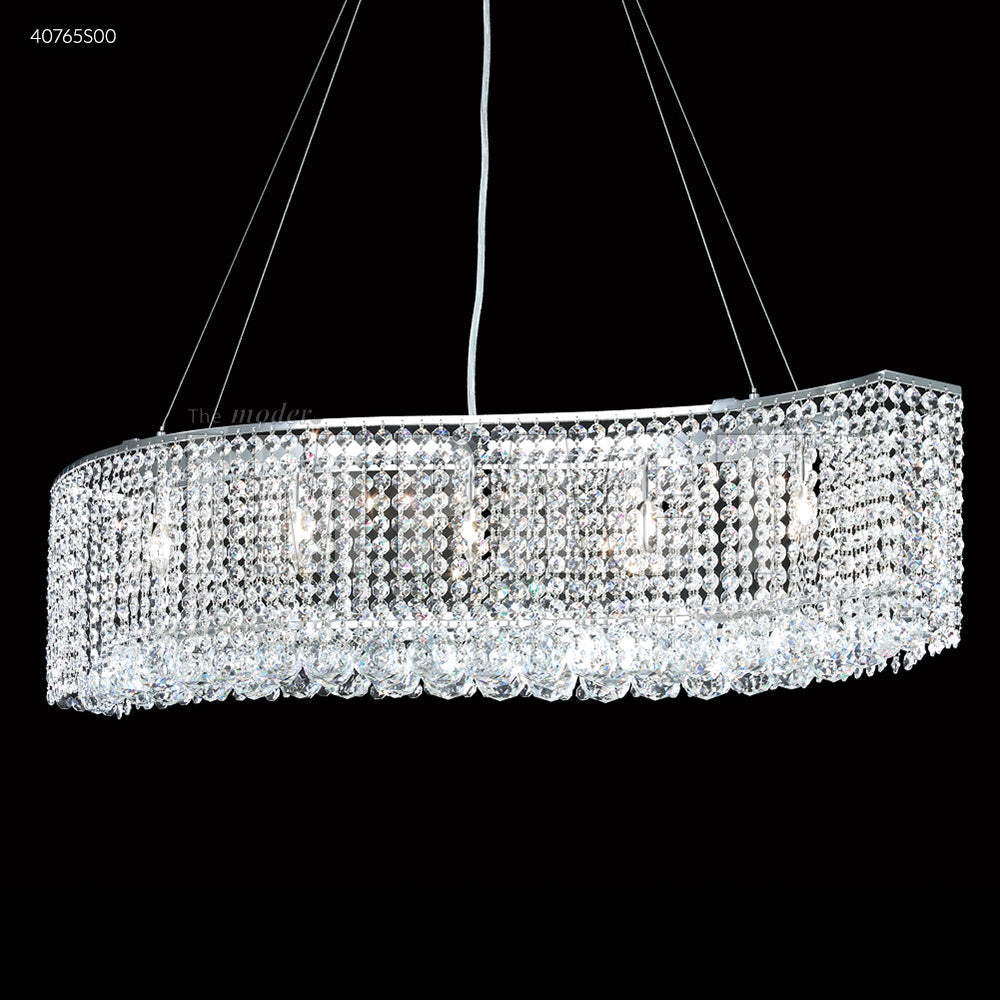 James R Moder 33 inch Contemporary Wave Chandelier