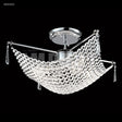 Flush Mount Crystal Chandelier James R. Moder All Crystal Basket Flush Mount Chandelier 40954 James R. Moder