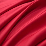 Neo Red Silky Cotton Duvet Cover Set