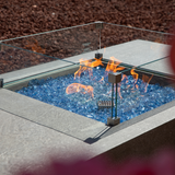 Elementi Plus - Monte Carlo Rectangular Concrete Fire Pit Table - OFG416LG