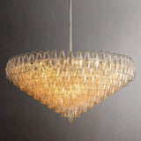 Vivaci Crystal Tiered Round Chandelier 47''