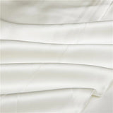 Eloise White Luxury Pure Mulberry Silk Bedding Set