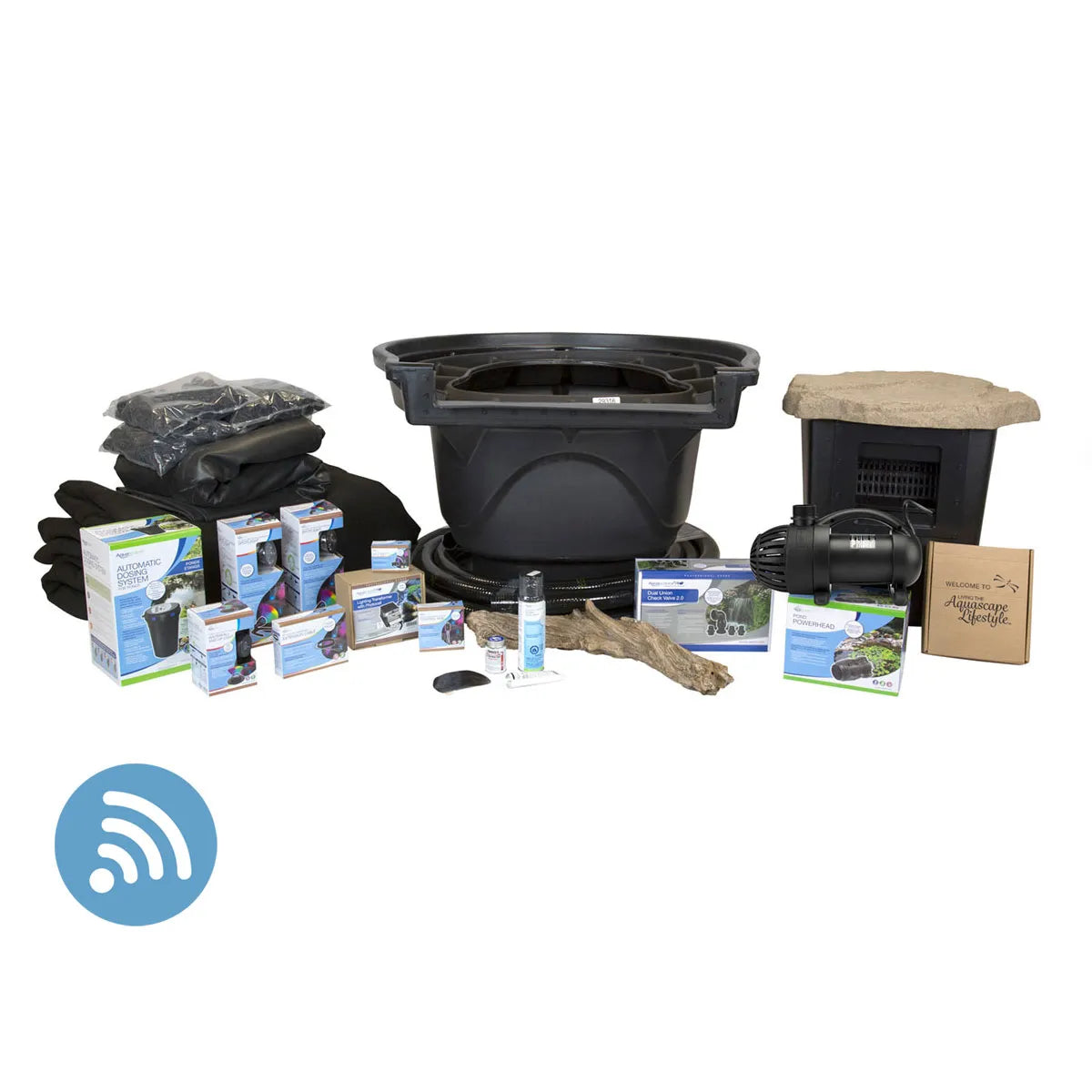 AquaScape Large Deluxe Pond Kit 21′ x 26′