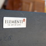 Elementi Plus - Positano Rectangular Concrete Fire Pit Table - OFG415DG