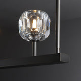 BOULA  DE Crystal Ball Linear Chandelier 48"