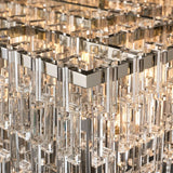 Mariginan K9 Crystal Rectangular Chandelier 60"