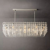 Mariginan K9 Crystal Rectangular Chandelier 60"