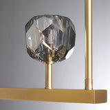 BOULA  DE Crystal Ball Linear Chandelier 48"