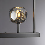 BOULA  DE Crystal Ball Linear Chandelier 48"