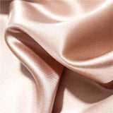 Willa Rose Gold Modern Satin Egyptian Cotton Duvet Cover Set