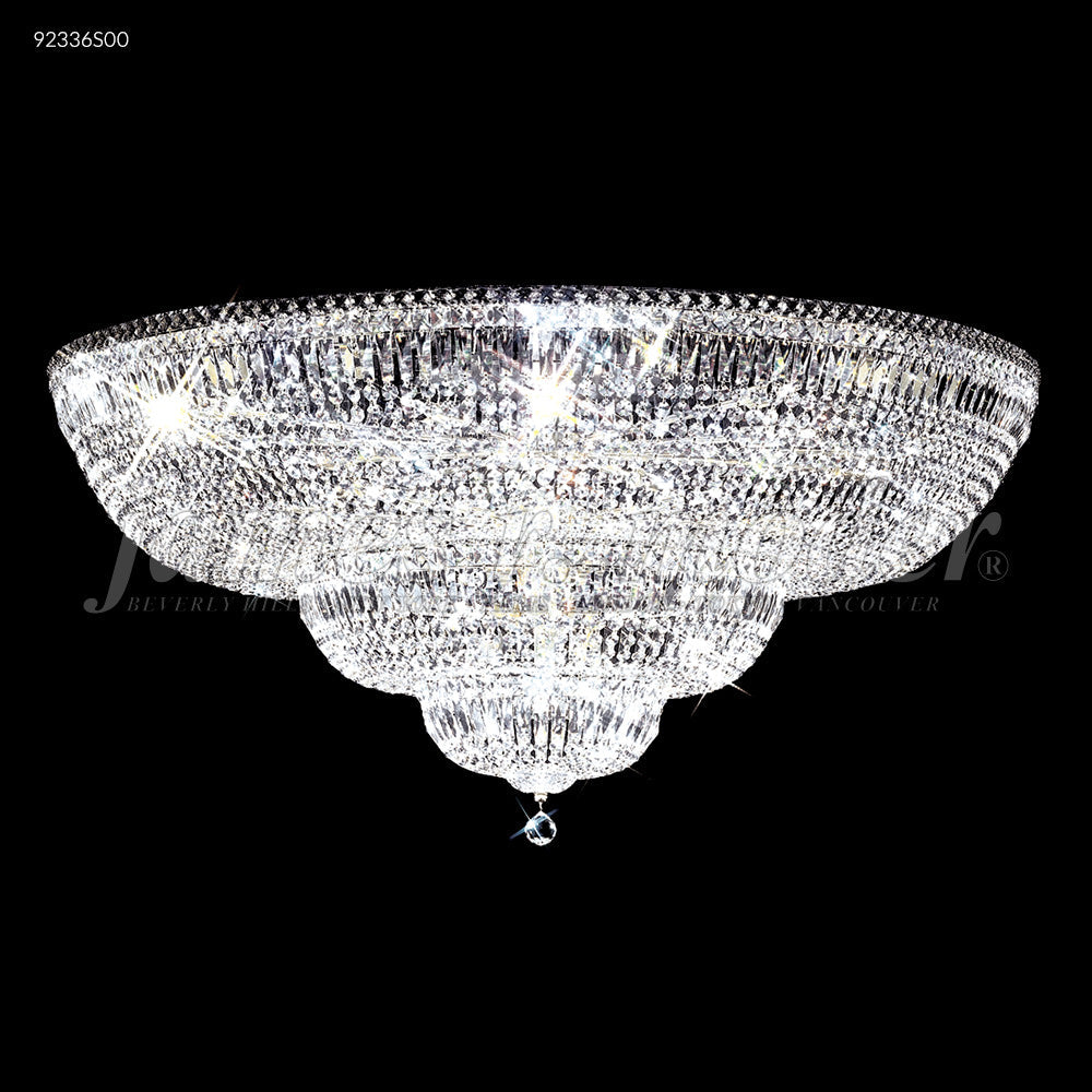 James R Moder Prestige 36 inch All Crystal Flush Mount