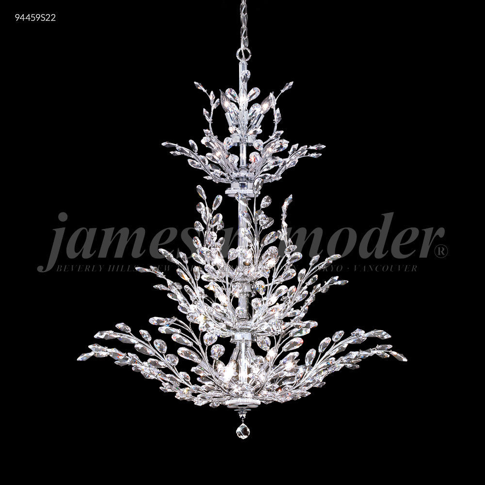 James R Moder Florale Deluxe Entry Chandelier