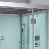 Platinum DZ959F8L Steam Shower-Left-White